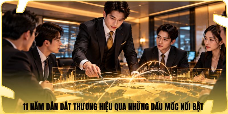 11 năm dẫn dắt thương hiệu qua những dấu mốc nổi bật