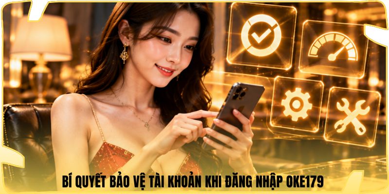 Bí quyết bảo vệ tài khoản khi đăng nhập Oke179