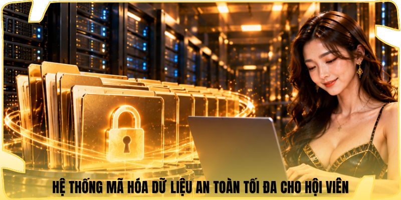 Hệ thống mã hóa dữ liệu an toàn tối đa cho hội viên