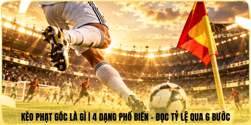Kèo Phạt Góc Là Gì | 4 Dạng Phổ Biến - Đọc Tỷ Lệ Qua 6 Bước