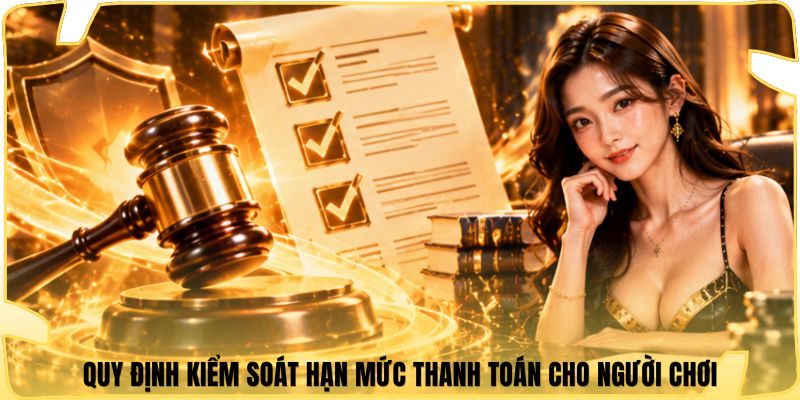Quy định kiểm soát hạn mức thanh toán cho người chơi