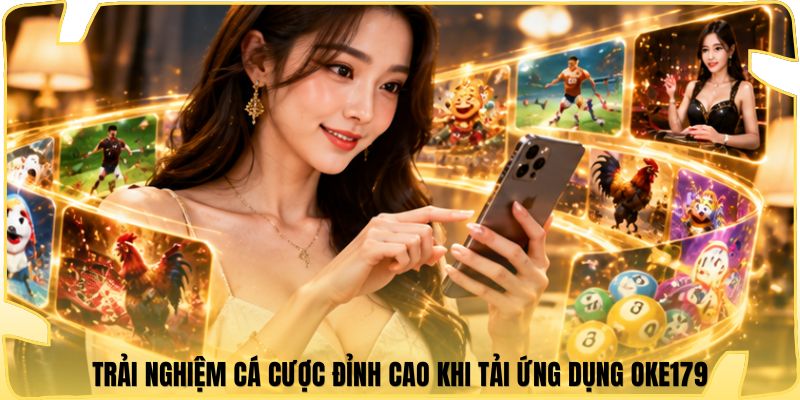 Trải nghiệm cá cược đỉnh cao khi tải ứng dụng Oke179